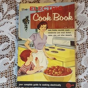 THE ELECTRIC COOKBOOK - 1960 VINTAGE PAPERBACK